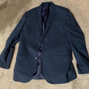 Men’s Perry Ellis Navy Classic Fit Men’s Suit L